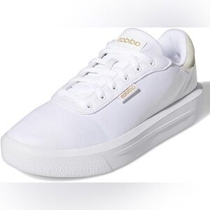 Adidas Court Platform CLN Sneakers Skatebording Size 8